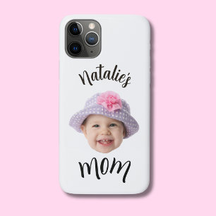 Cute Kid Baby Face Photo Child Name Mum iPhone 11 Pro Case
