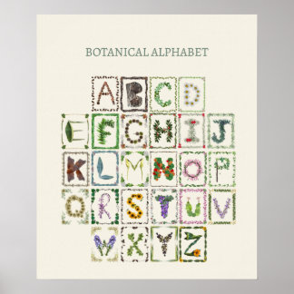 Cute kids abc alphabet letters nursery Decor