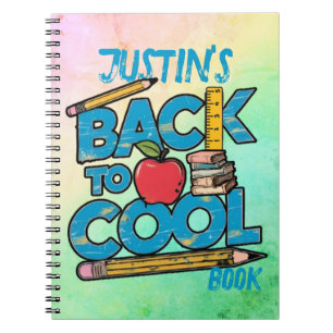 Cute Kid's Back To School Notebook