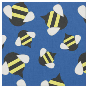 Cute Kids Bees Baby Nursery Bugs Insects Fabric