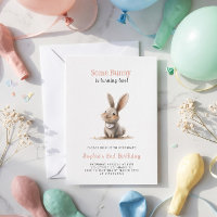 Cute Kids Bunny Birthday Party