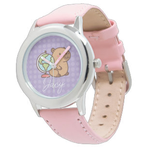 Cute Kids Capybara School Watch