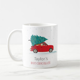 Cute Kids Christmas Holiday Personalised Coffee Mug