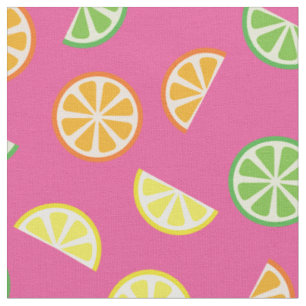 Cute Kids Citrus Fruit Baby Nursery Lemon Lime Fabric