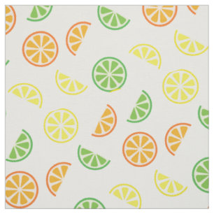 Cute Kids Citrus Fruit Baby Nursery Lemon Lime Fabric