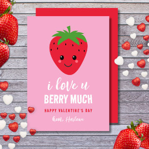 Cute Kids Classroom Happy Valentine's Day Holiday Card