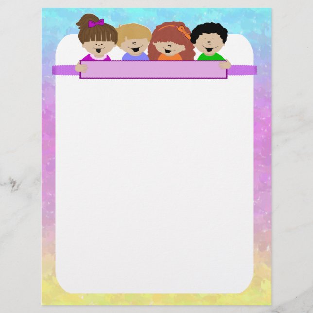 Cute Kids Daycare Flyer (Front)