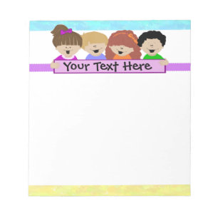 Cute Kids Daycare Notepad