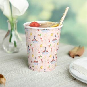 Cute Kids Dino Birthday Dinosaur Paper Cups