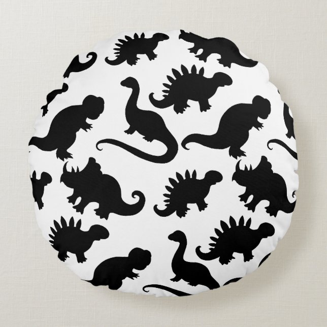 Cute Kids Dinosaur Pillow (Front)