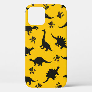 Cute kids dinosaurs pattern Colourful dinosaurs on iPhone 12 Case