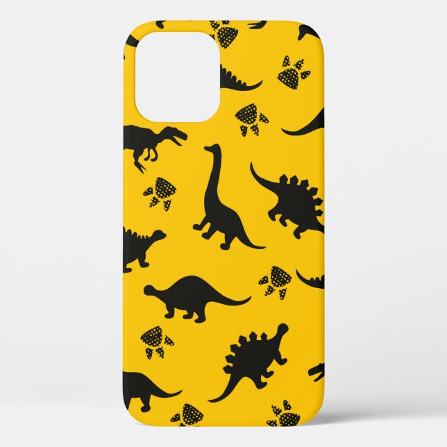 Cute kids dinosaurs pattern Colourful dinosaurs on Case-Mate iPhone Case (Back)