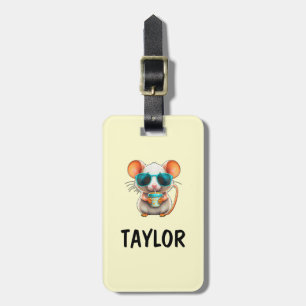 Cute Kids Fun Personalised Colourful Bag Backpack Luggage Tag