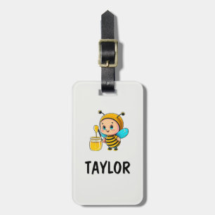 Cute Kids Fun Personalised Colourful Bag Backpack Luggage Tag