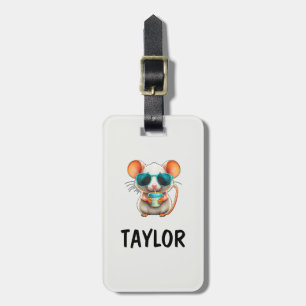 Cute Kids Fun Personalised Colourful Bag Backpack Luggage Tag