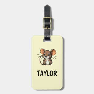 Cute Kids Fun Personalised Colourful Bag Backpack Luggage Tag