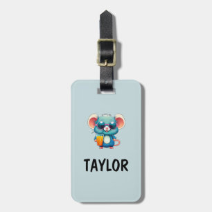 Cute Kids Fun Personalised Colourful Bag Backpack Luggage Tag
