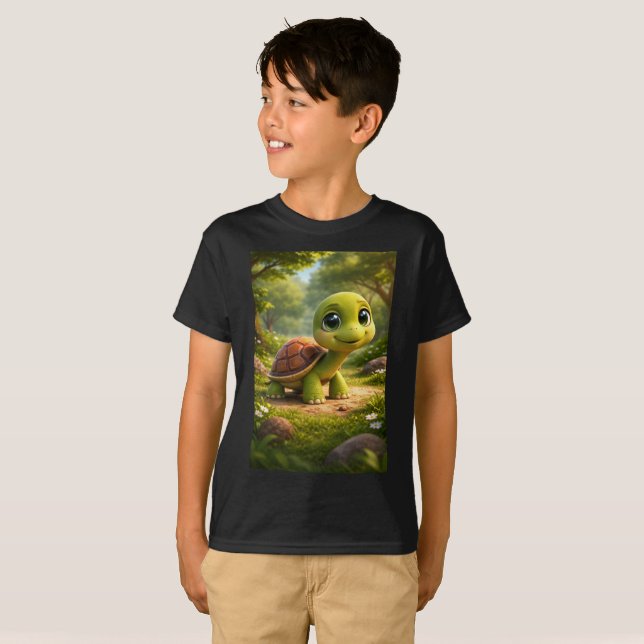 Cute Kids Graphic T-Shirt | Soft & Fun Everyday Te (Front Full)