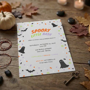 Cute Kids Halloween Costume Party Invitation