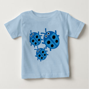 Cute Kids ladybird Family  Baby T-Shirt