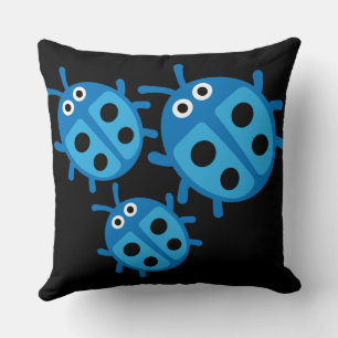 Cute Kids ladybird Family  Cushion