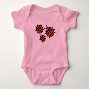 Cute Kids ladybird Family Mug Baby Bodysuit