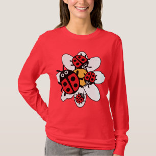 Cute Kids ladybird Family T-Shirt