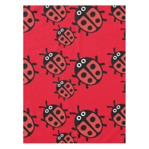 Cute Kids ladybird Family Tablecloth