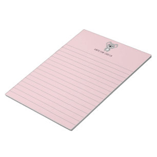 Cute Kids Personalized Koala Notepad