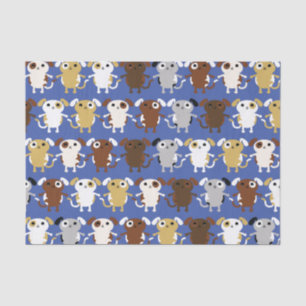 Cute Kids Puppy Dog Birthday Party Tissue Paper