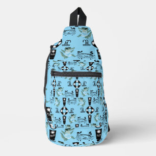 Cute Kids Swimming And Beach Accessory Sling Bag