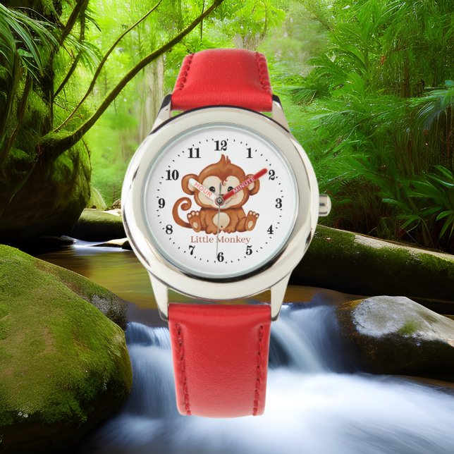 cute kids unisex little monkey watch (Creator Uploaded)