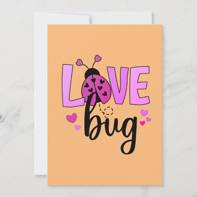 Cute kids valentine's day card  (Front)