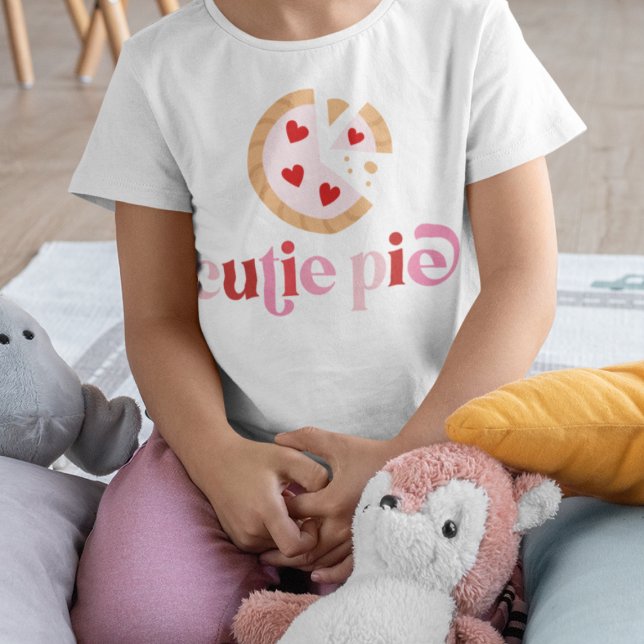 Cute Kids Valentines Day Cutie Pie T-Shirt (Creator Uploaded)