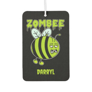 Cute Kids Zombie Bee Halloween Car Air Freshener