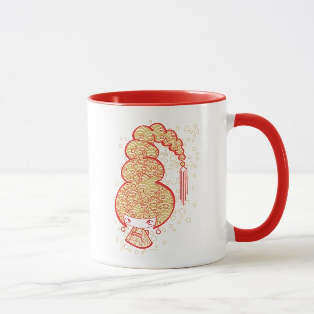 Cute Kimono Girl Mug (Right)