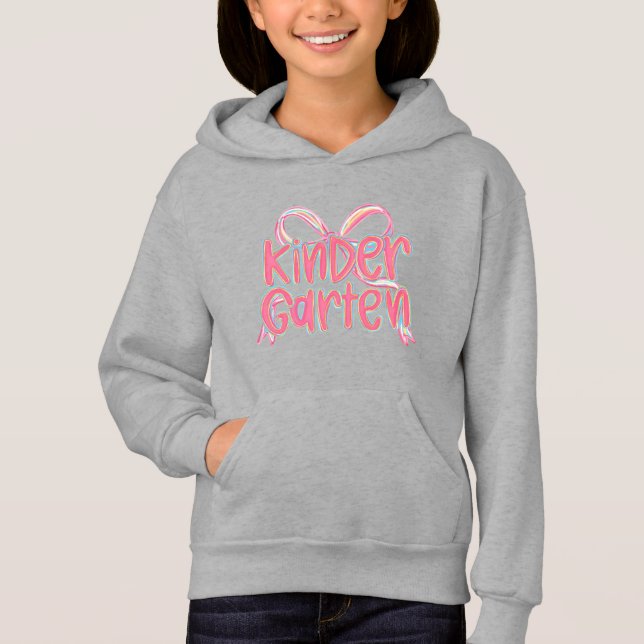 Cute Kindergarten Design with Ribbon (Front)
