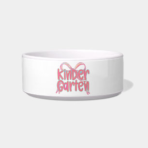 Cute Kindergarten Design with Ribbon Bowl