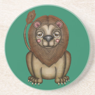Cute King of the Beasts Lion Coaster