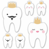 Cute King & Queen Teeth