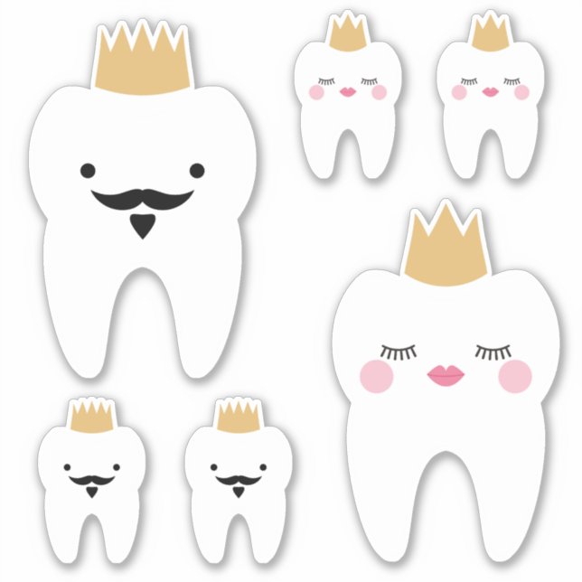 Cute King & Queen Teeth (Front)
