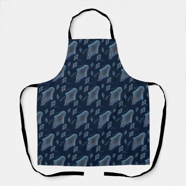 Cute KiniArt Ghost Apron (Front)