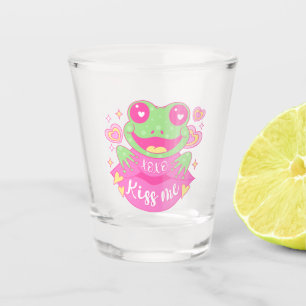 Cute Kiss Me Frog - Xoxo Shot Glass