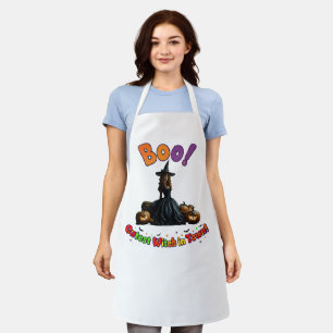 Cute Kitchen Witch Apron - Mummy's Magical Meals