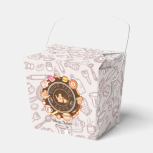 Cute Kitchenware Brown Favour Box