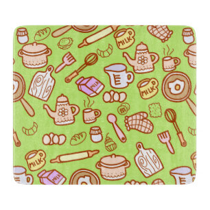 Cute Kitchenware Green Cutting Board