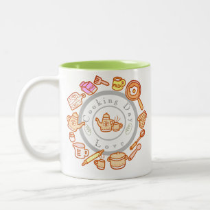 Cute Kitchenware  Two-Tone Coffee Mug