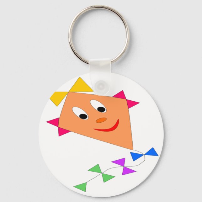 Cute Kite Key Ring (Front)