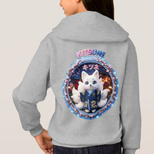 Cute Kitsune Japanese Fox Spirit Kids