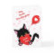 Cute Kitten and Heart Balloon Valentine Card